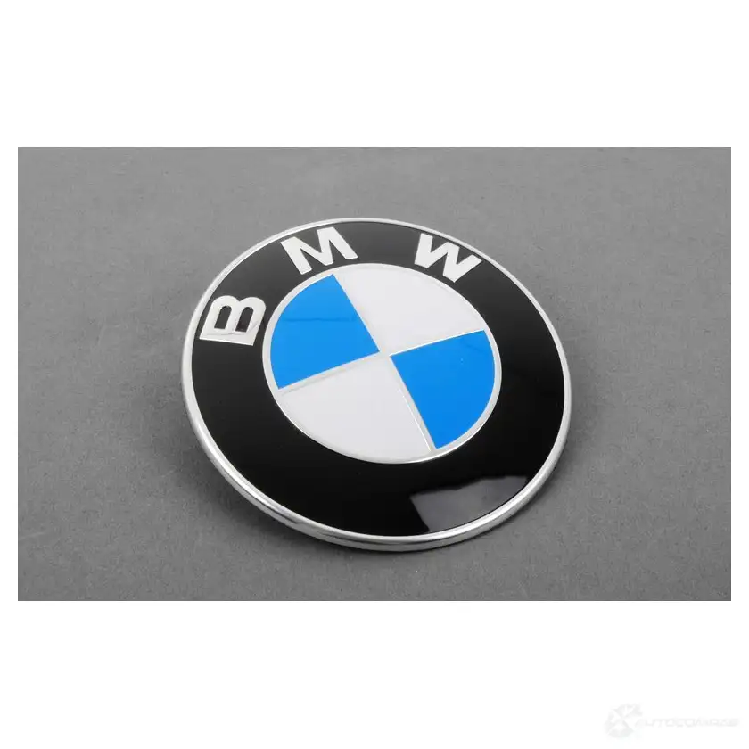 Оригинальная эмблема капота и багажника Ø 82 мм BMW E 5ROF 1438176482 51148132375 изображение 1