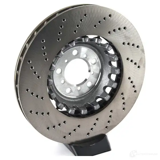 Brake Disc Ventilated - Perforated - Right BMW 1439645319 34118072018 A7DMX O изображение 2