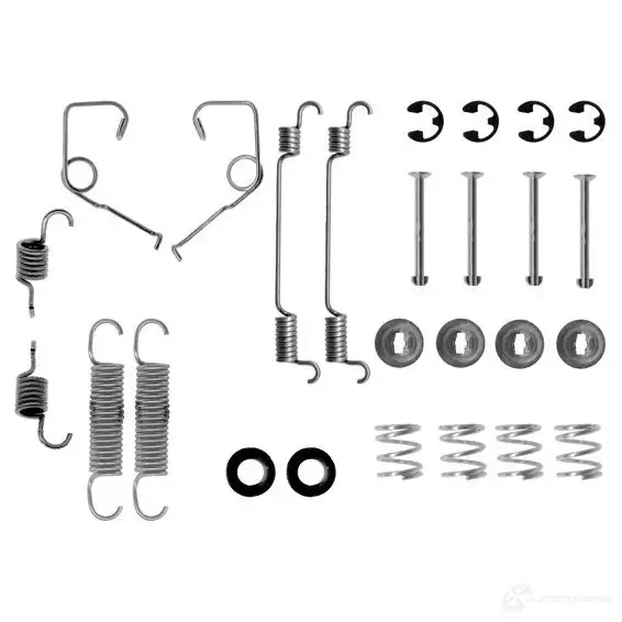 Ремкомплект тормозных накладок BOSCH 1987475139 352359 AZDZVS AS 106