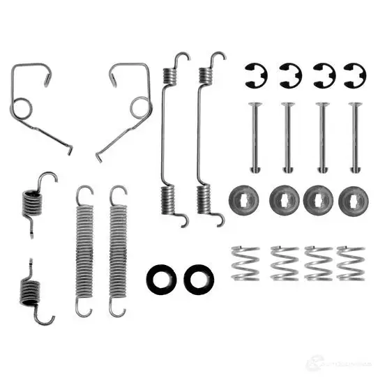 Ремкомплект тормозных накладок BOSCH 352358 0ZE36WD AS 105 1987475138