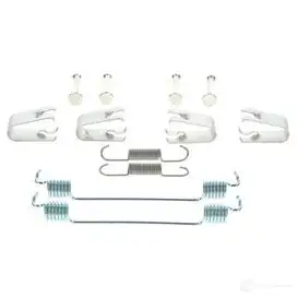 Ремкомплект тормозных накладок BOSCH 89QR5EU 1987475427 AS4 27 1193506225 изображение 4