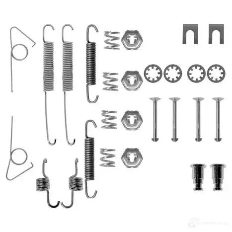 Ремкомплект тормозных накладок BOSCH 352286 AS0 25 1987475035 8FFYTN