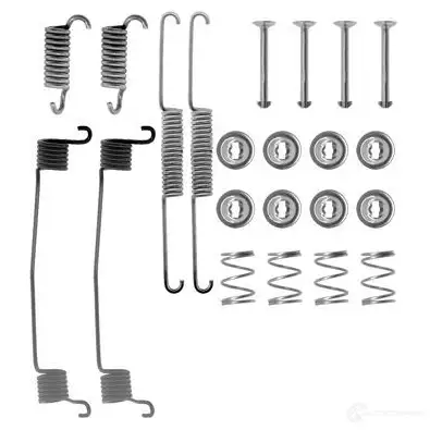 Ремкомплект тормозных накладок BOSCH 55PKZ7F A S043 1987475068 352303