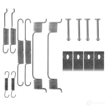 Ремкомплект тормозных накладок BOSCH AS 028 352289 1987475039 87LEV2I
