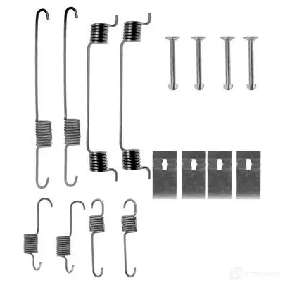Ремкомплект тормозных накладок BOSCH 352362 1987475142 1KA4VXE AS1 09