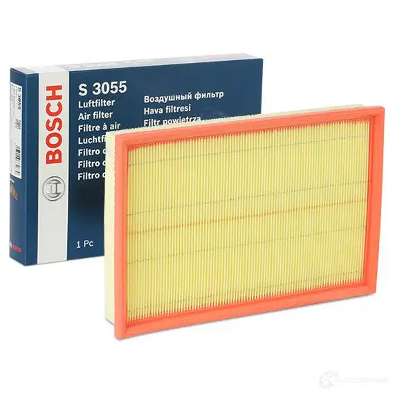 Воздушный фильтр BOSCH 1457433055 S 3055 349058 AF-OPE-2 изображение 1