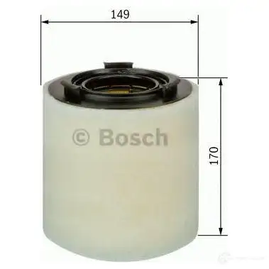 Воздушный фильтр BOSCH S0391 f026400391 S 0391 370215 изображение 4