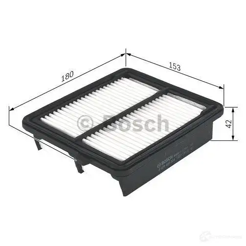 Воздушный фильтр BOSCH f026400224 370078 S 0224 S0224 изображение 0