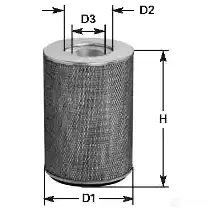 Воздушный фильтр BOSCH S 0538 370304 f026400538 2WJ4F12 - Изображение 1
