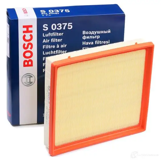 Воздушный фильтр BOSCH S037 5 05DMXOR f026400375 370202 изображение 0