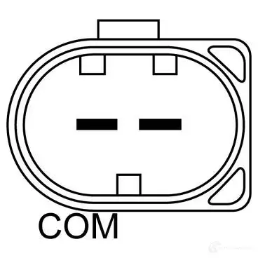 Генератор BOSCH 333486 83 22 JUPBP 0986083220 - Изображение 1