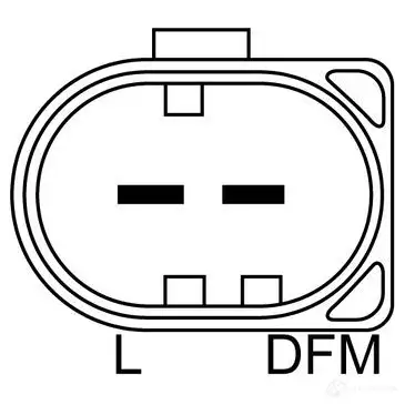 Генератор BOSCH XKD57TD 4 176 0986041760 332660 изображение 2