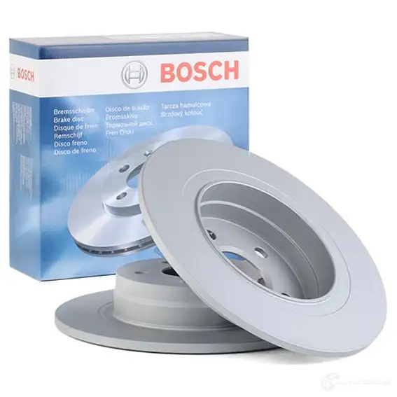 Тормозной диск BOSCH E1 90 R - 02C0357/0177 BD1304 0986479410 339655 изображение 2