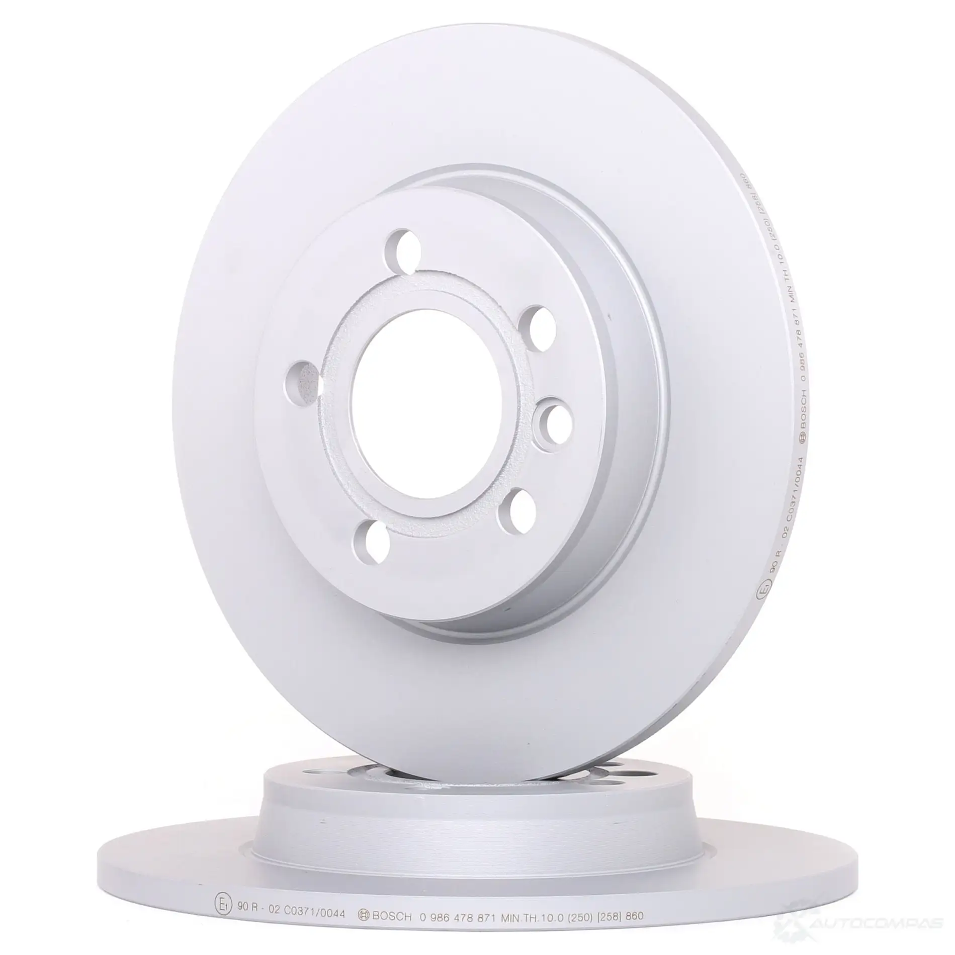 Тормозной диск BOSCH 0986478871 E1 90 R -02C0371/0044 339234 BD770 - Изображение 1
