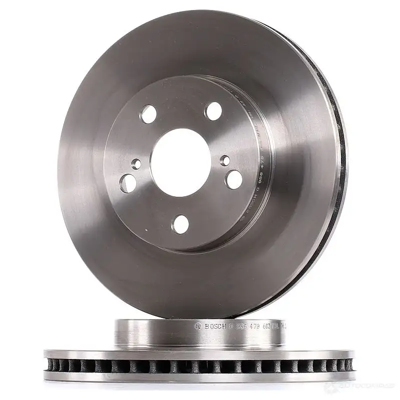 Тормозной диск BOSCH 339877 E1 90 R - 02C0074/0138 BD1505 0986479663 - Изображение 1