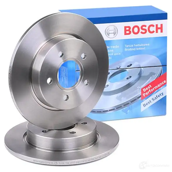 Тормозной диск BOSCH BD1593 E1 90 R - 02C0355/0228 339969 0986479763 изображение 1