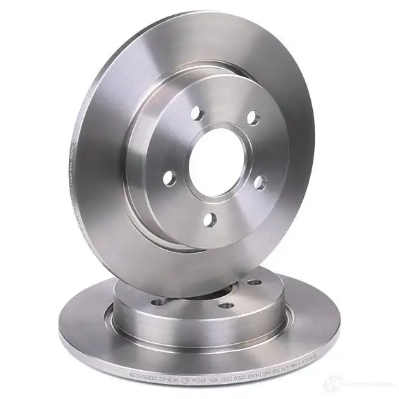 Тормозной диск BOSCH BD1593 E1 90 R - 02C0355/0228 339969 0986479763 изображение 2