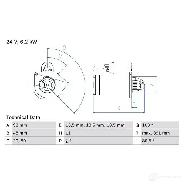 Тормозной диск BOSCH H3HX3XB 340132 BD113 2 0986479973