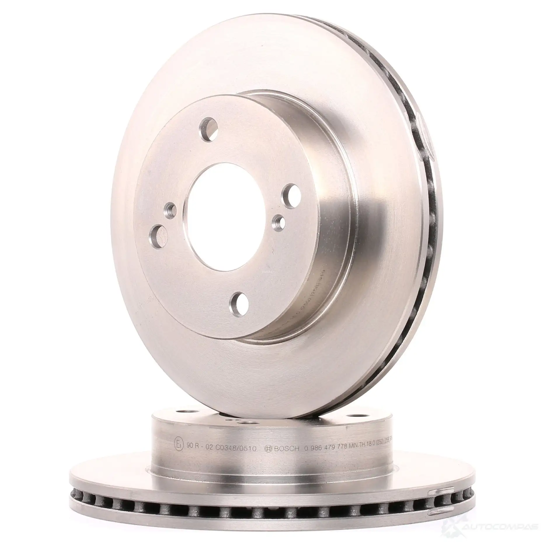 Тормозной диск BOSCH 339984 XACXS 0986479778 BD160 8 - Изображение 1
