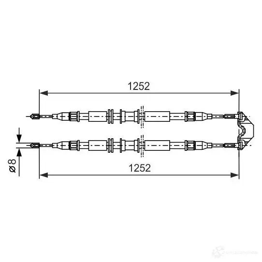 Тормозной диск BOSCH 1334407077 UIT DNFK 0986479v68