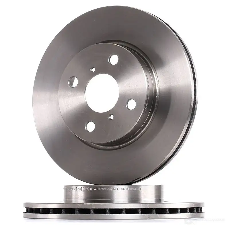 Тормозной диск BOSCH BD2106 0986479c06 1193479324 E1 90 R - 02C0349/0098 - Изображение 1