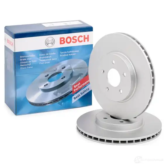 Тормозной диск BOSCH 1193479236 E1 90 R - 02C0074/0335 0986479b44 BD2045 изображение 1