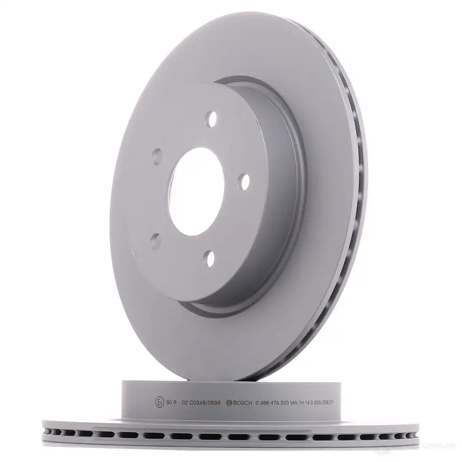 Тормозной диск BOSCH LQZG9OP 340296 BD 2441 0986479d20 - Изображение 1