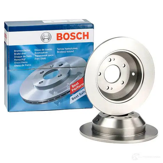 Тормозной диск BOSCH BD1652 E1 90 R - 02C0357/0184 339365 0986479081 изображение 1