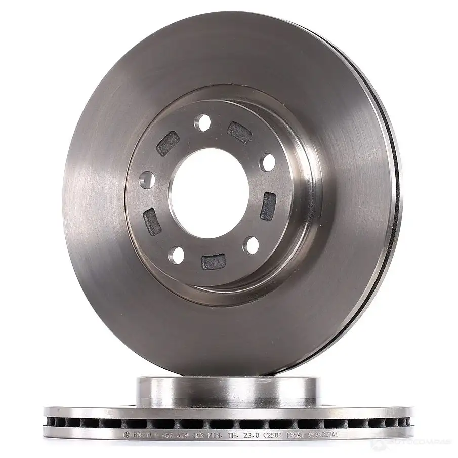 Тормозной диск BOSCH BD1056 339450 0986479183 E1 90 R - 02C0074/0342 - Изображение 1