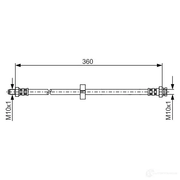 Тормозной шланг BOSCH 1987481002 B H894 8G00C0P 354129