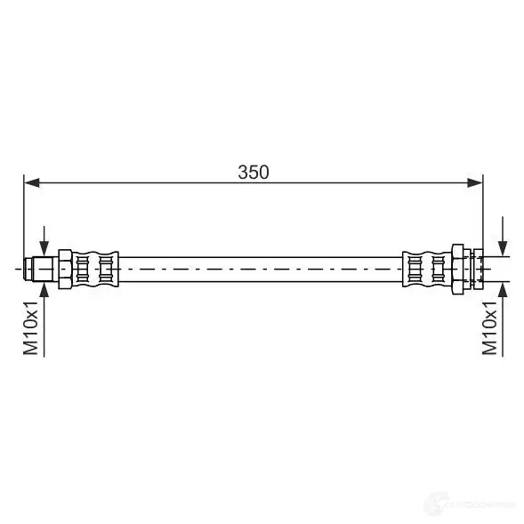 Тормозной шланг BOSCH KVDAE BH1 85 1987476491 352922