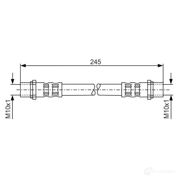 Тормозной шланг BOSCH 353232 H1991 1987476904 BH5 48