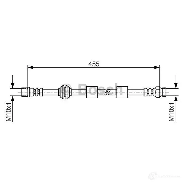 Тормозной шланг BOSCH 1987476170 BH74 3 OIZYO 352711 изображение 4