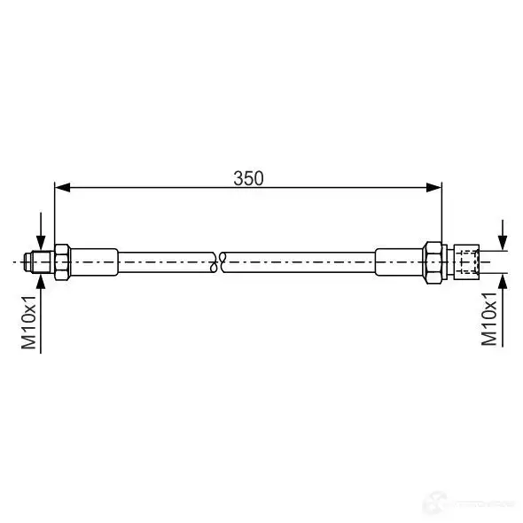Тормозной шланг BOSCH 79VS1 1987476324 BH 098 352804