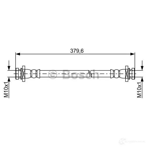 Тормозной шланг BOSCH 354946 1987481853 BH1 737 B0B86 изображение 0