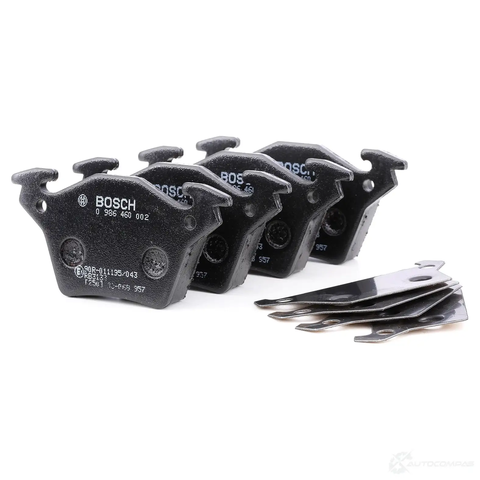 Тормозные колодки, комплект BOSCH BP489 0986460002 23 020 337684 - Изображение 1