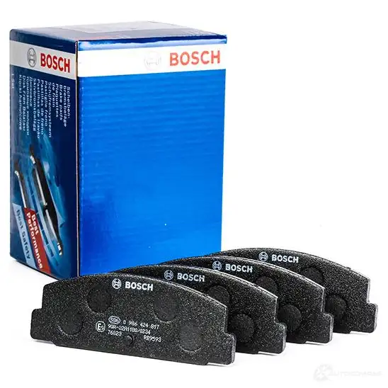 Тормозные колодки, комплект BOSCH 24045 24 045 336486 0986424817 изображение 2