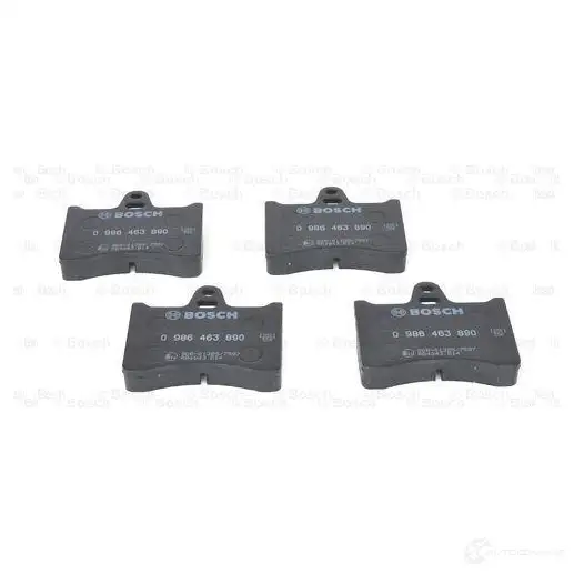 Тормозные колодки, комплект BOSCH 337863 20389 7057D125 0986463890 - Изображение 1