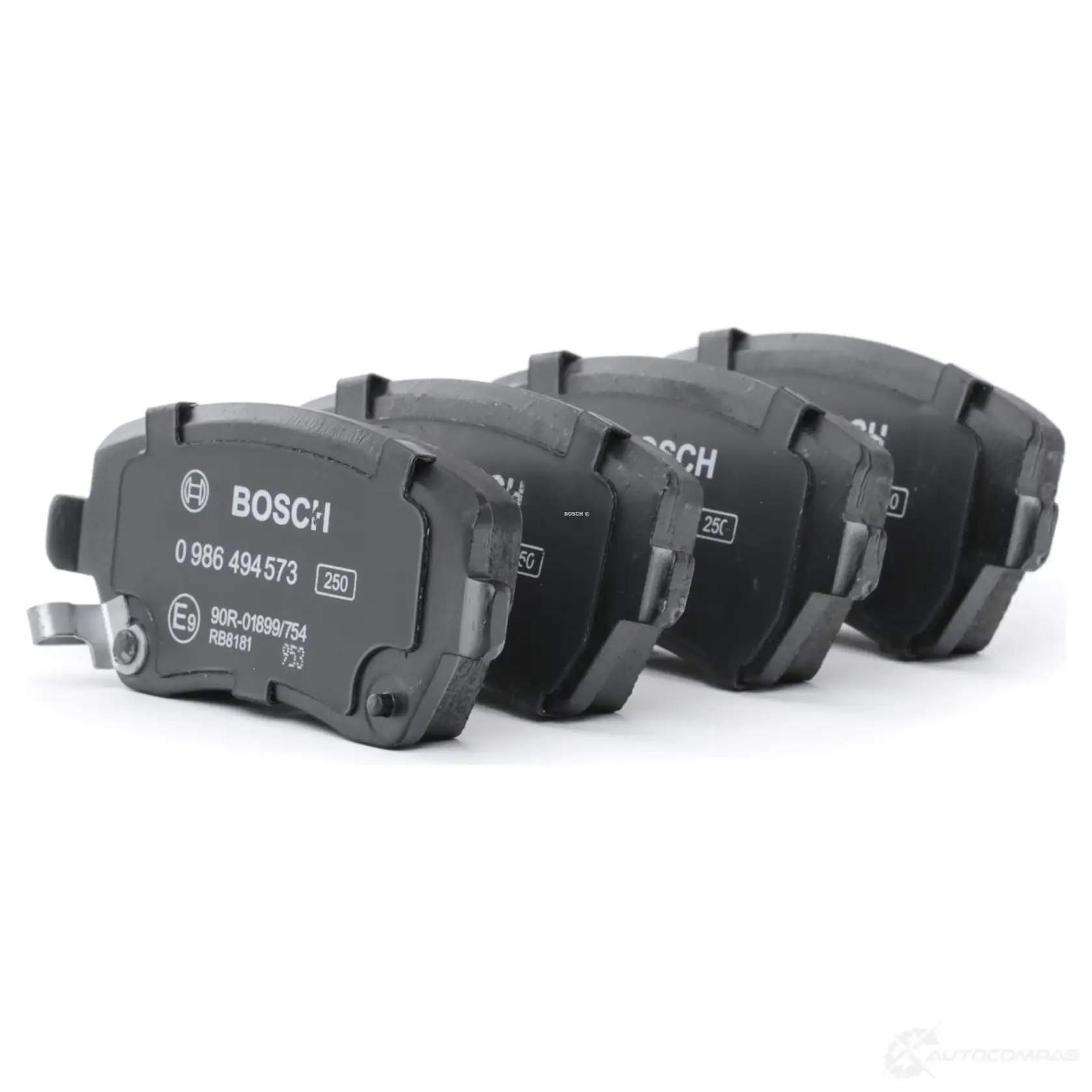 Тормозные колодки, комплект BOSCH BP1494 24870 0986494573 342536 - Изображение 1