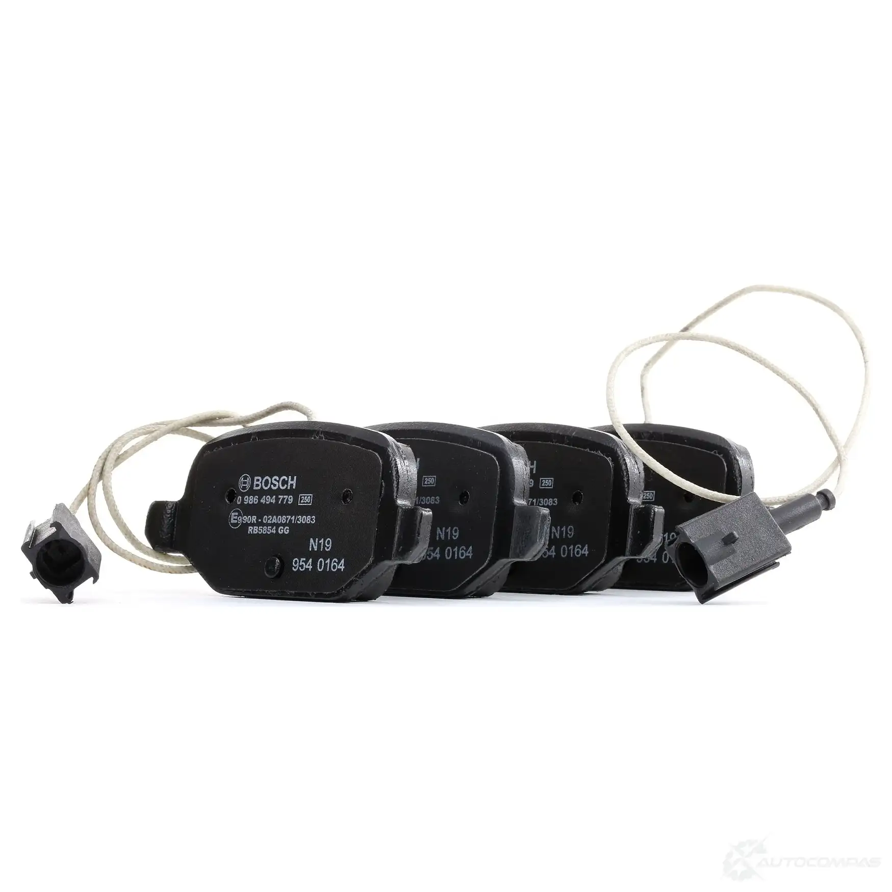 Тормозные колодки, комплект BOSCH 25347 1193484096 BP1953 0986494779 изображение 0