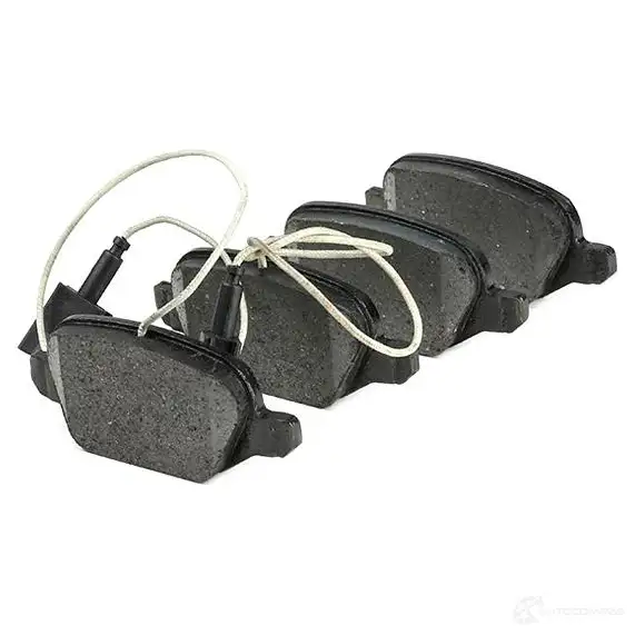 Тормозные колодки, комплект BOSCH 25347 1193484096 BP1953 0986494779 изображение 3