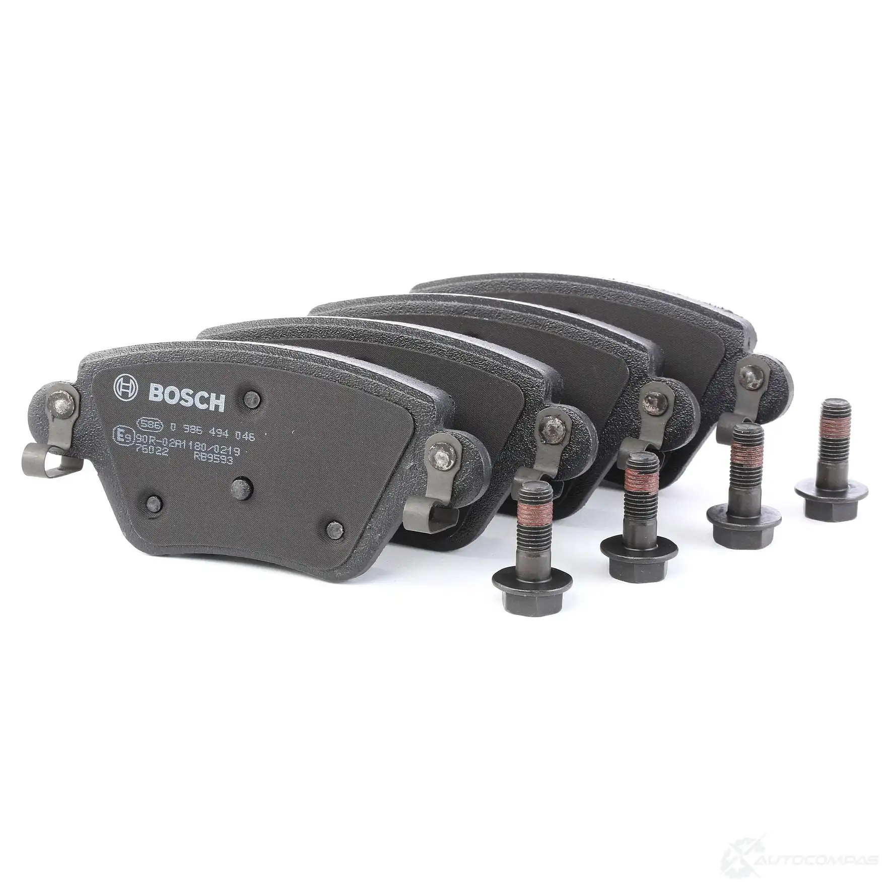 Тормозные колодки, комплект BOSCH 0986494046 BP397 23 557 342057 - Изображение 1