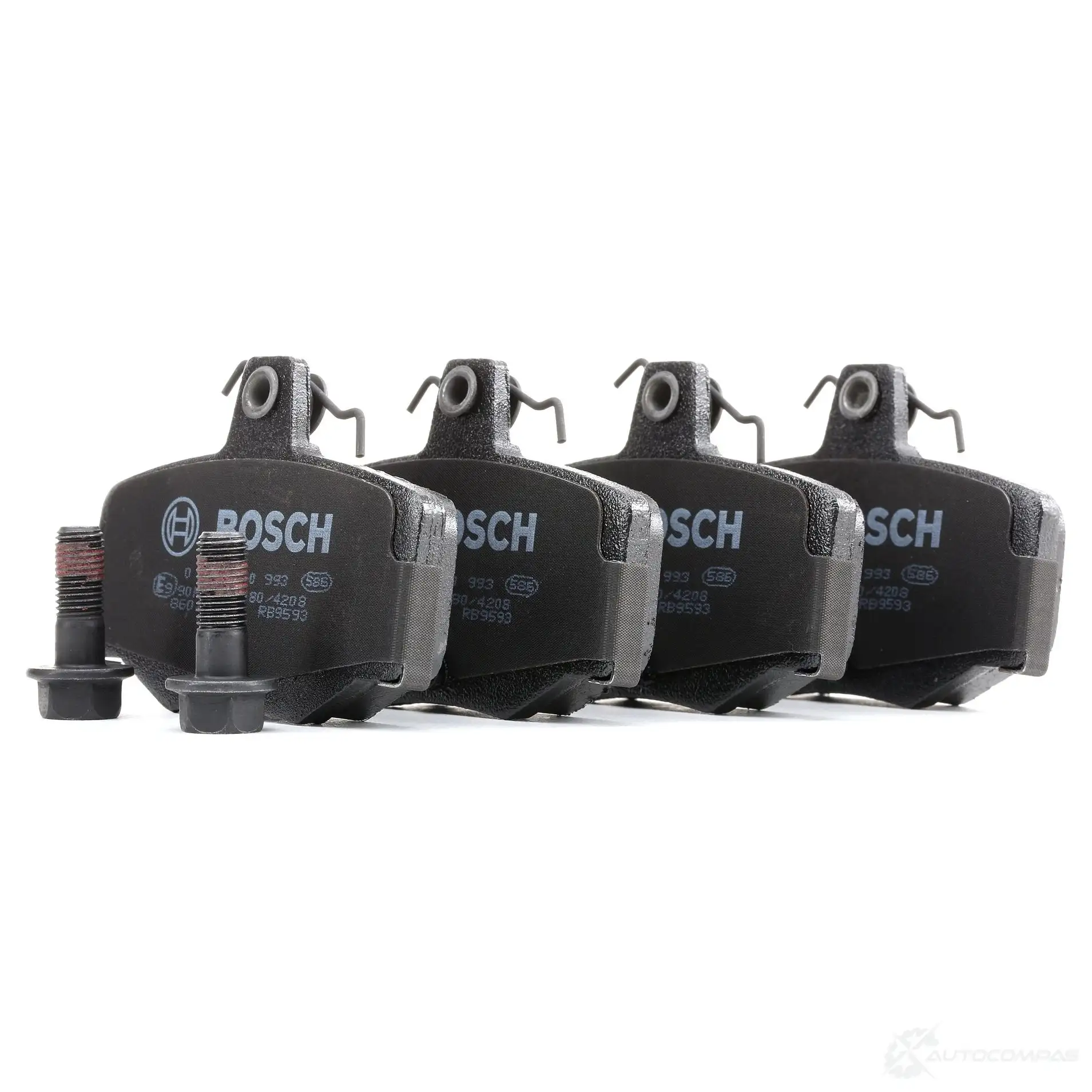 Тормозные колодки, комплект BOSCH 21 545 337760 0986460993 BP560 - Изображение 1
