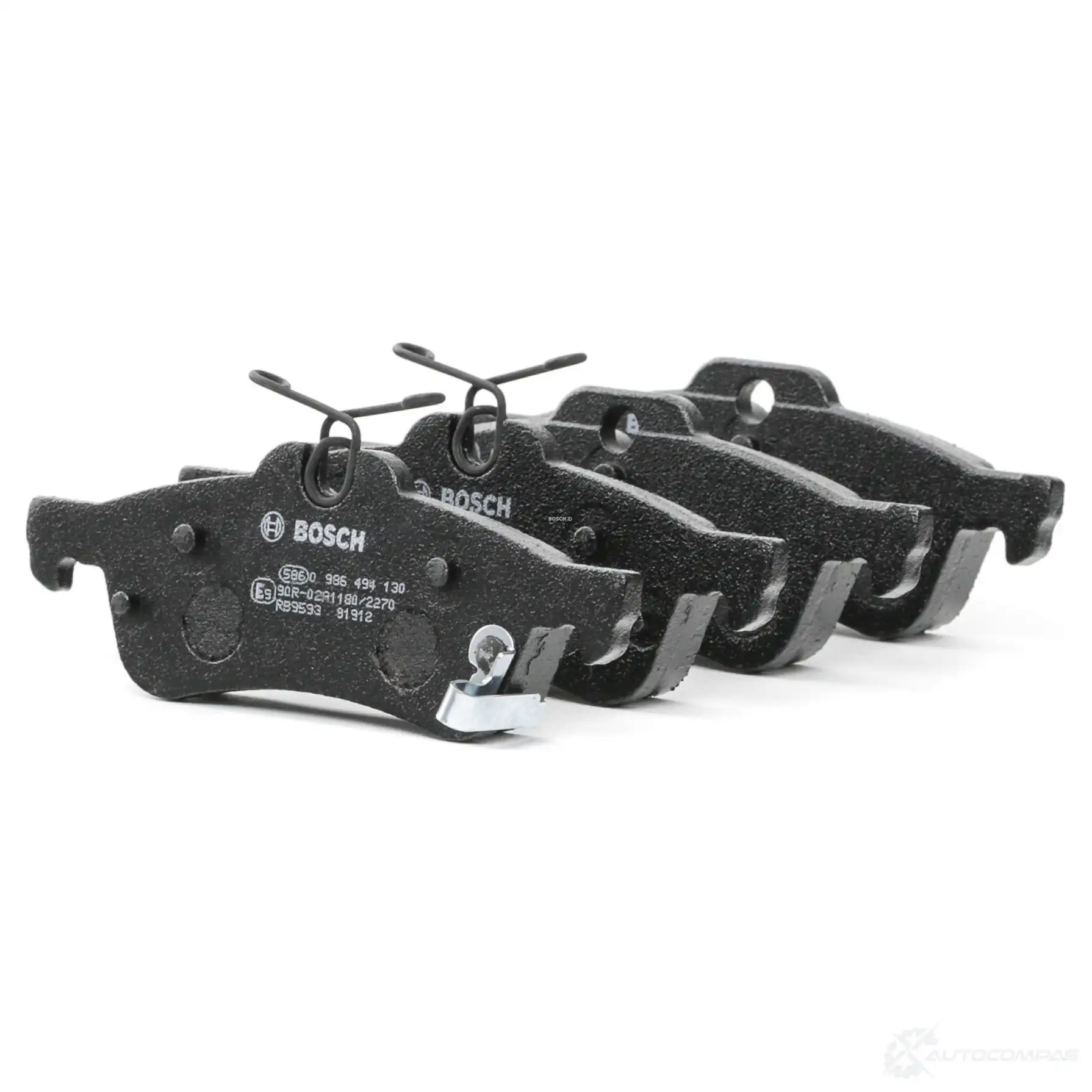 Тормозные колодки, комплект BOSCH BP1041 342128 23716 0986494130 - Изображение 1