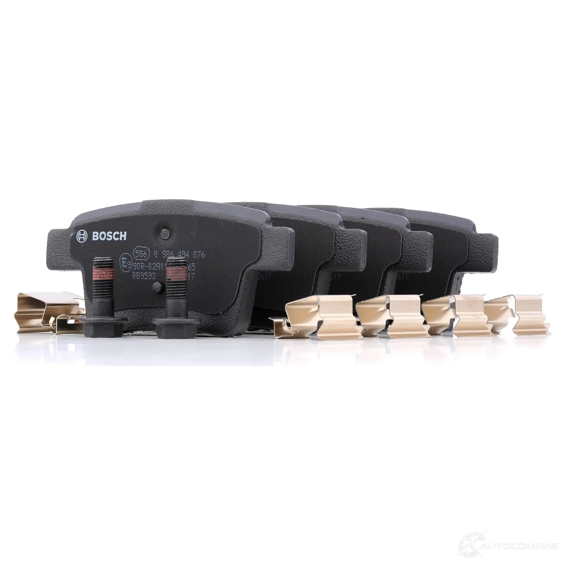 Тормозные колодки, комплект BOSCH 342085 24260 0986494076 24 260 - Изображение 1