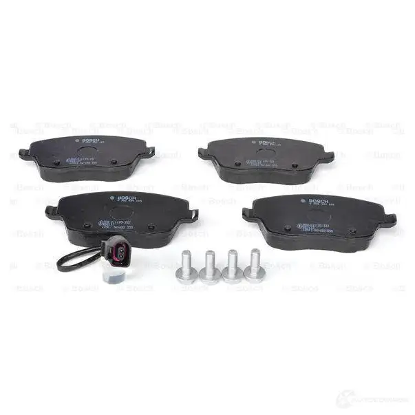 Тормозные колодки, комплект BOSCH 342106 BP1015 23581 0986494105 - Изображение 1