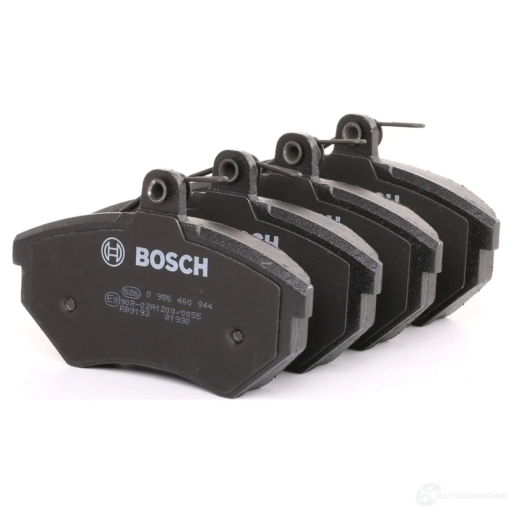 Тормозные колодки, комплект BOSCH 20168 BP-VW-F8 337715 0986460944 - Изображение 1