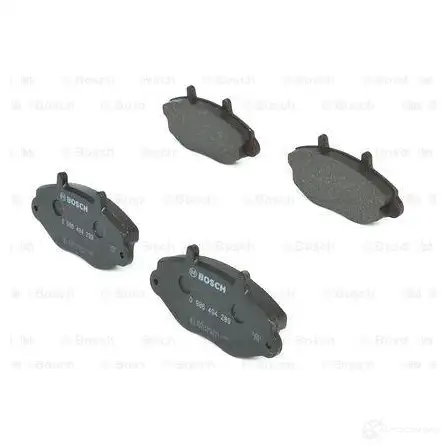 Тормозные колодки, комплект BOSCH 342276 0986494289 21469 BP1201 - Изображение 1