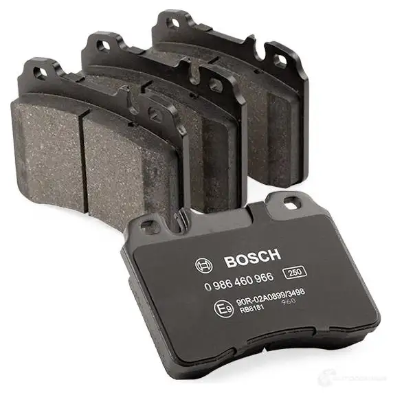 Тормозные колодки, комплект BOSCH 21 153 0986460966 BP-MB-F11 337736 изображение 2