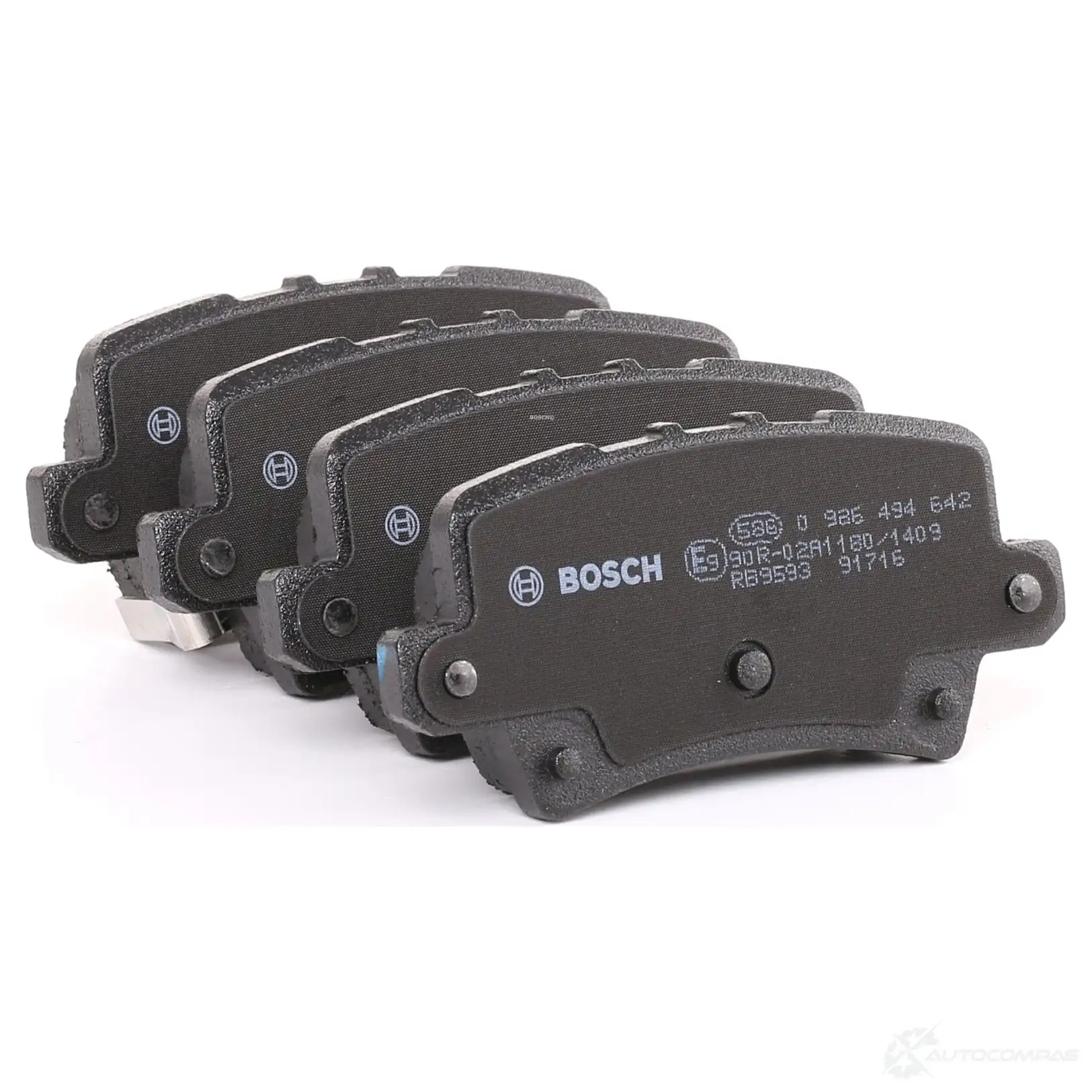 Тормозные колодки, комплект BOSCH BP1121 1193483768 0986494642 24086 изображение 0